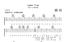 《Lemon Tree》吉他谱_G调吉他弹唱谱