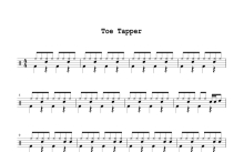 二级考级曲目《Toe Tapper》鼓谱_架子鼓谱
