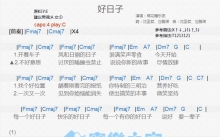 棉花糖《好日子》吉他谱_C调吉他弹唱谱_和弦谱