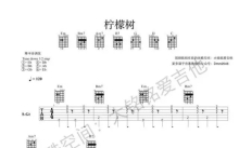 《柠檬树Lemon Tree》吉他谱_吉他弹唱谱