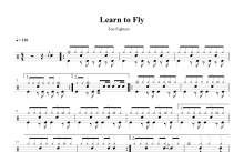 Foo Fighters《Learn to Fly》鼓谱_架子鼓谱