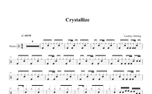 Lindsey stirling《Crystallize》鼓谱_架子鼓谱