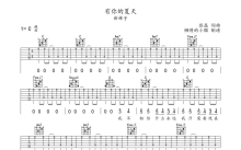 新裤子《有你的夏天》吉他谱_C调吉他弹唱谱
