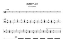 Jack Stauber《Butter Cup》鼓谱_架子鼓谱