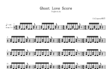 Nightwish《Ghost Love Score》鼓谱_架子鼓谱