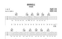 辛晓琪《俩俩相忘》吉他谱_G调吉他弹唱谱