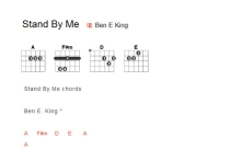 BenEKing《Stand By Me》吉他谱_A调吉他弹唱谱_和弦谱