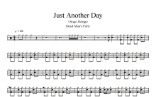 Elfman, Danny《Just Another Day》鼓谱_架子鼓谱