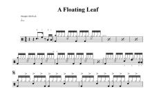 《A Floating Leaf》鼓谱_架子鼓谱