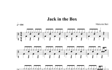 三级考级曲目《Jack in the Box》鼓谱_架子鼓谱