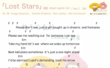 AdamLevine《Lost Stars》_尤克里里谱