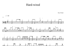 Dave weckl《hard wired》鼓谱_架子鼓谱