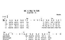 Beatles《A Day in the Life》吉他谱_G调吉他弹唱谱_和弦谱