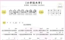 梁静茹《小手拉大手》_C调尤克里里谱