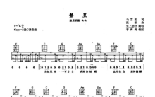 至上励合《繁星》吉他谱_C调吉他弹唱谱