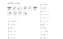 《幻化成风》吉他谱_吉他弹唱谱_和弦谱