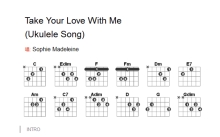 Sophie Madeleine《Take Your Love With Me》吉他谱_C调吉他弹唱谱_和弦谱