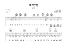 彭筝《太想念》吉他谱_C调吉他弹唱谱