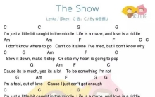 Lenka《The Show》_C调尤克里里谱