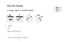 TaylorSwift《Girl At Home》吉他谱_C调吉他弹唱谱_和弦谱