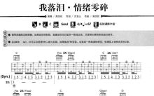 周杰伦《我落泪情绪零碎》吉他谱_C调吉他弹唱谱