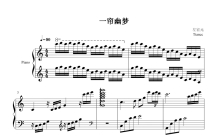 萧丽珠《一帘幽梦》钢琴谱
