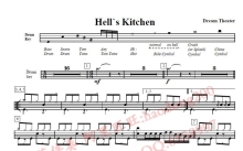 Dream Theater《Hell's Kitchen》鼓谱_架子鼓谱