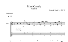《Mint Candy》吉他谱_吉他独奏谱