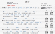 李圣杰《靠近》吉他谱_G调吉他弹唱谱_和弦谱