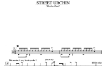 Rhythm Chart《street_urchin》鼓谱_街头顽童架子鼓谱