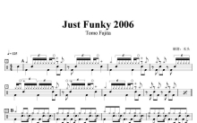 Tomo Fujita《Just Funky 2006》鼓谱_架子鼓谱