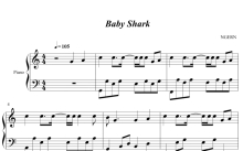 Foozlebots《Baby Shark》钢琴谱