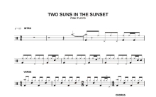 pink floyd《two suns in the sunset》鼓谱_架子鼓谱