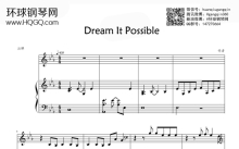 Delacey《Dream It Possible》钢琴谱