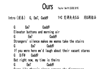 TaylorSwift(泰勒·斯威夫特)《Ours》吉他谱_G调吉他弹唱谱_和弦