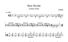 Linkin Park 林肯公园《New Divide》鼓谱_架子鼓谱