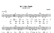 Gazebo《I Like Chopin》吉他谱_F调吉他弹唱谱