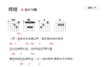 神木与瞳《终结》吉他谱_F调吉他弹唱谱_和弦谱