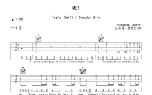 Taylor Swift《ME》吉他谱_C调吉他弹唱谱