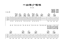 刘大壮《一如年少模样》吉他谱_G调吉他弹唱谱