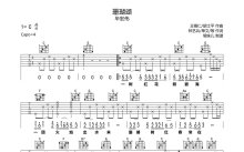 毕宏伟《珊瑚颂》吉他谱_C调吉他弹唱谱