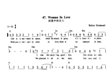 Barbra Streisand《Woman In Love》吉他谱_G调吉他弹唱谱