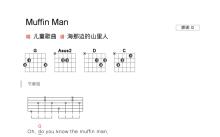 儿歌《muffin man》吉他谱_G调吉他弹唱谱_和弦谱
