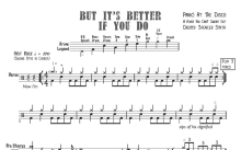 But it‘’s better《if you do》鼓谱_架子鼓谱