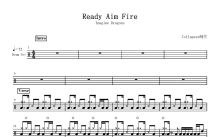 Imagine Dragons《Ready aim fire》鼓谱_架子鼓谱