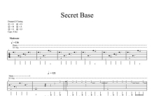 《Secret base》吉他谱_吉他独奏谱