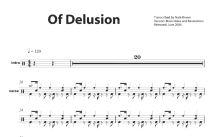 Muse《City Of Delusion》鼓谱_架子鼓谱