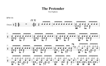 Foo Fighters《The Pretender》鼓谱_架子鼓谱