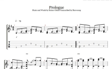 《Prologue》吉他谱_吉他独奏谱