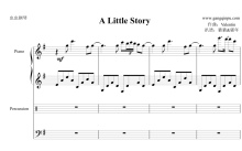 Valentine《A Little Story》钢琴谱